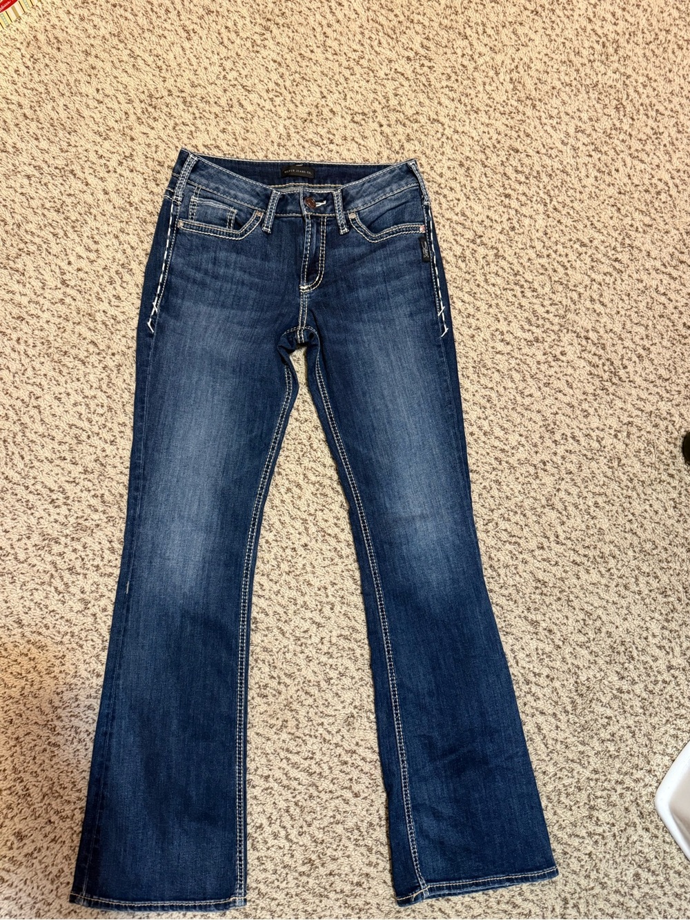 Silver Jeans Dark Blue Flare Jeans